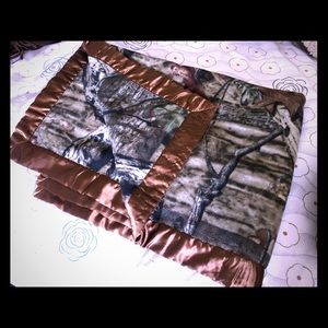 Mossy Oak Breakup baby blanket